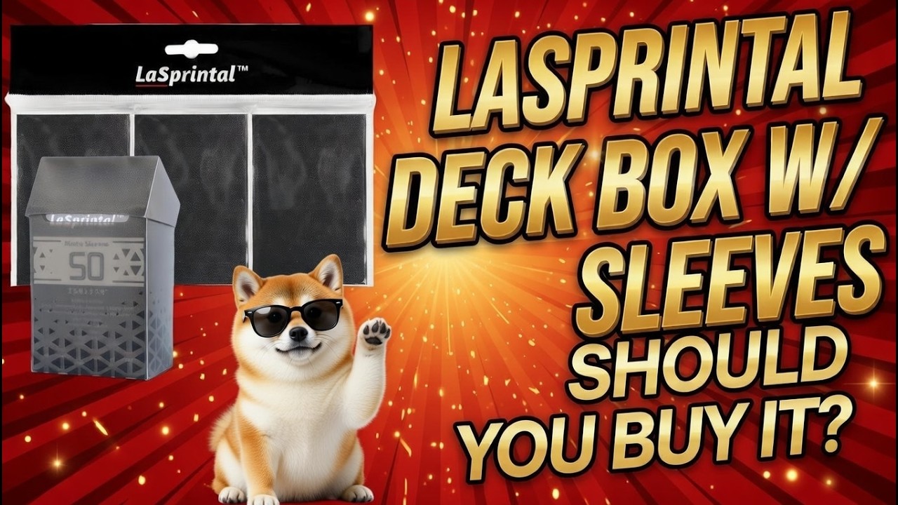 LaSprintal Deck Box and Sleeves - TCG View Review