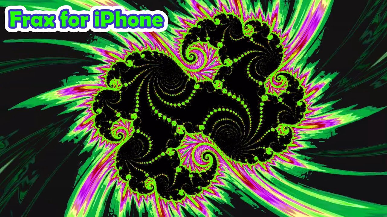 Frax Realtime Immersive Fractals iPhone App ⚠️ AppFinders
