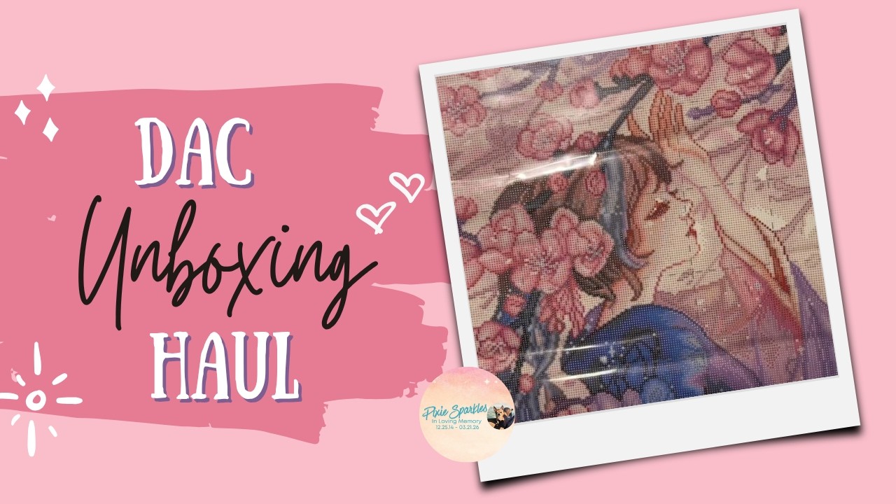 Unboxing Yumeko, Trio Poppies and Beside Still Waters by Diamond Art Club