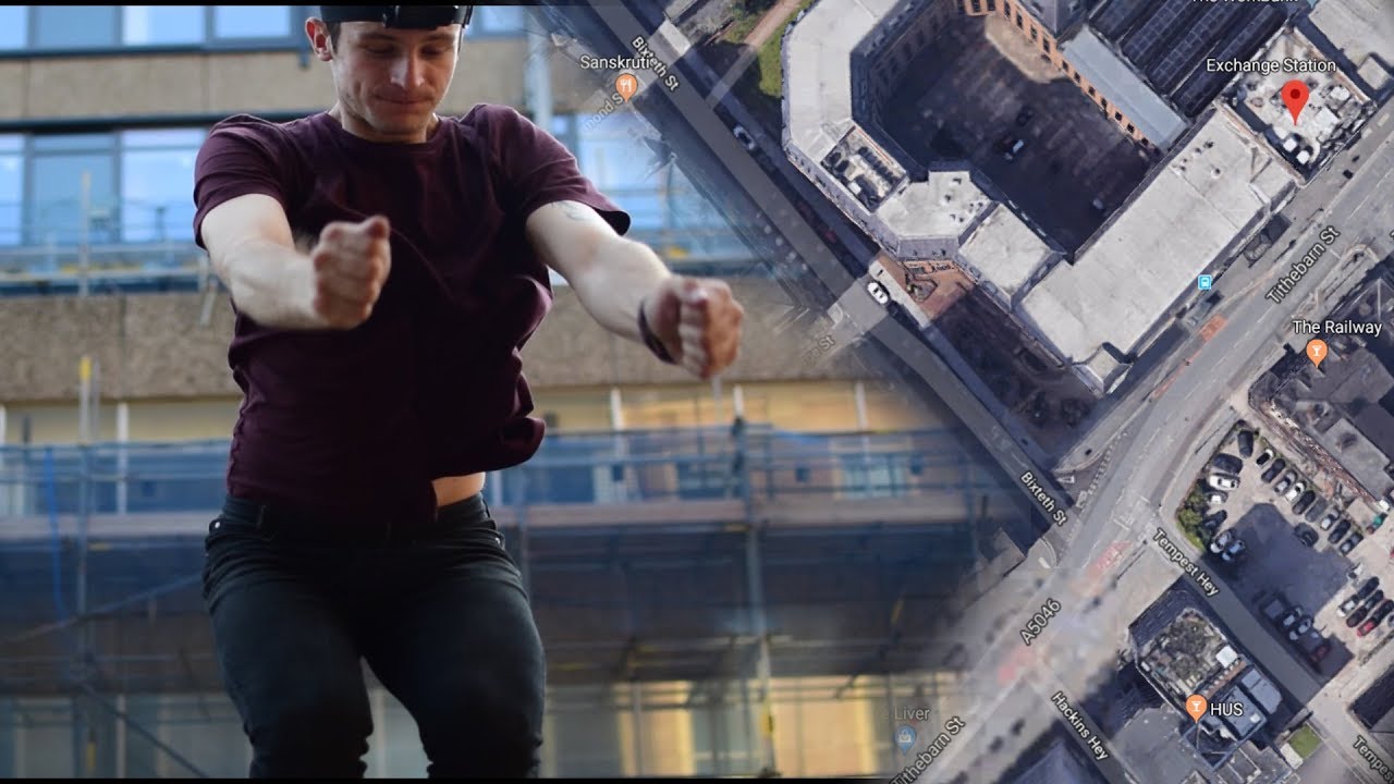 Liverpool Parkour Spots - Lamppost