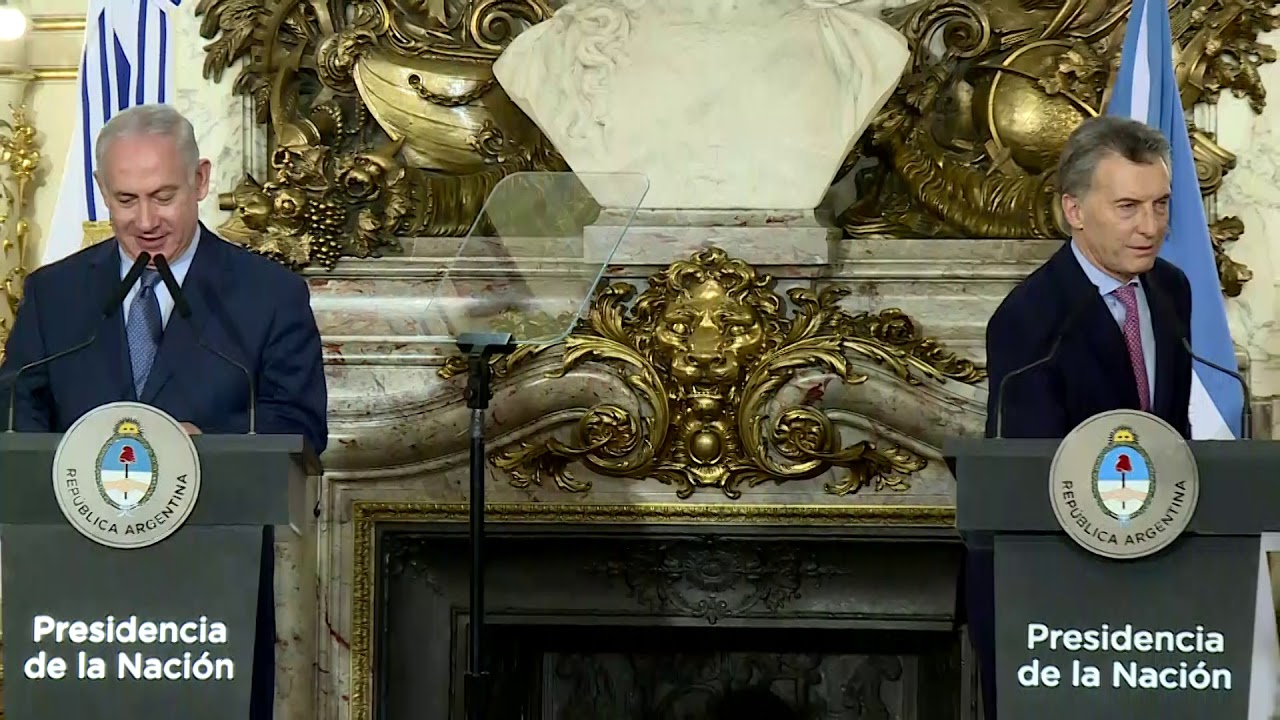 Statements by PM Netanyahu and Argentinian President Macri Following their Meeting