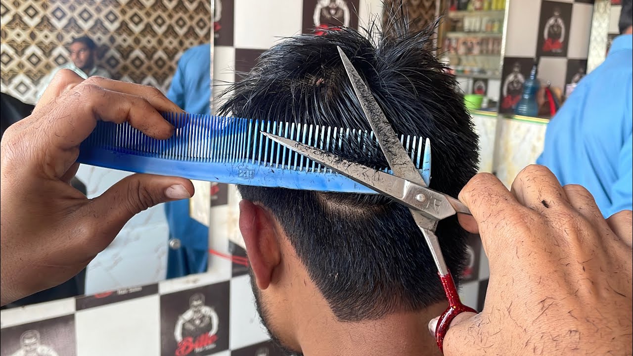 ASMR👋 Billu🇵🇷  dasee tend with new zaza machine {ASMR Billu} ✂️✂️😎✂️✂️