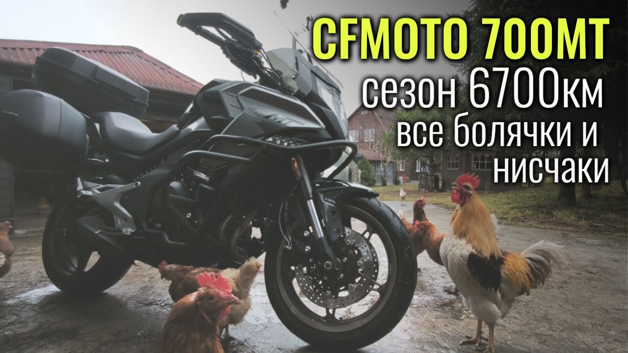 6500км на CFMOTO 700MT - все поломки и чем не понравился мот