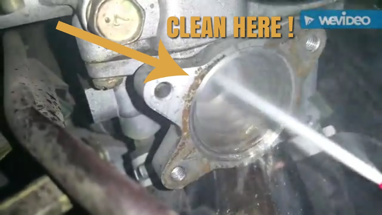 Устранение проблем с неровной/плохой работой холостого хода на Infiniti G20 путем очистки клапана...