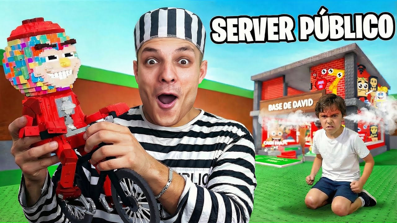 ROBANDO EN SERVIDORES PÚBLICOS DE STEAL A BRAINROT!