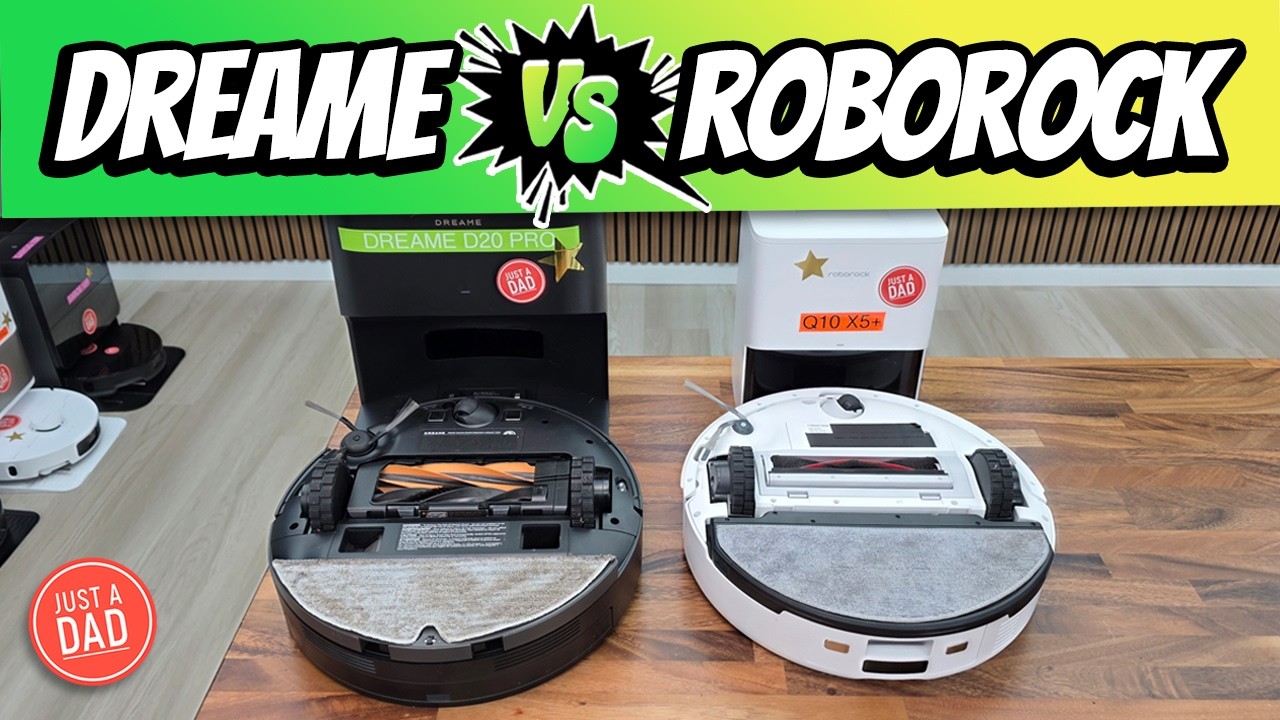 Dreame D20 Pro Plus vs Roborock Q10 X5 Plus Robot Vacuum and Mop Battle – Suction, Mopping & Corners