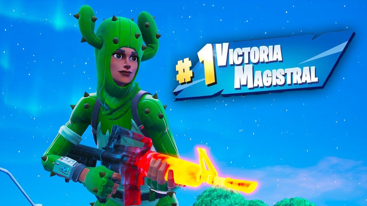VICTORIA ÉPICA CON EL CACTUS EN FORTNITE