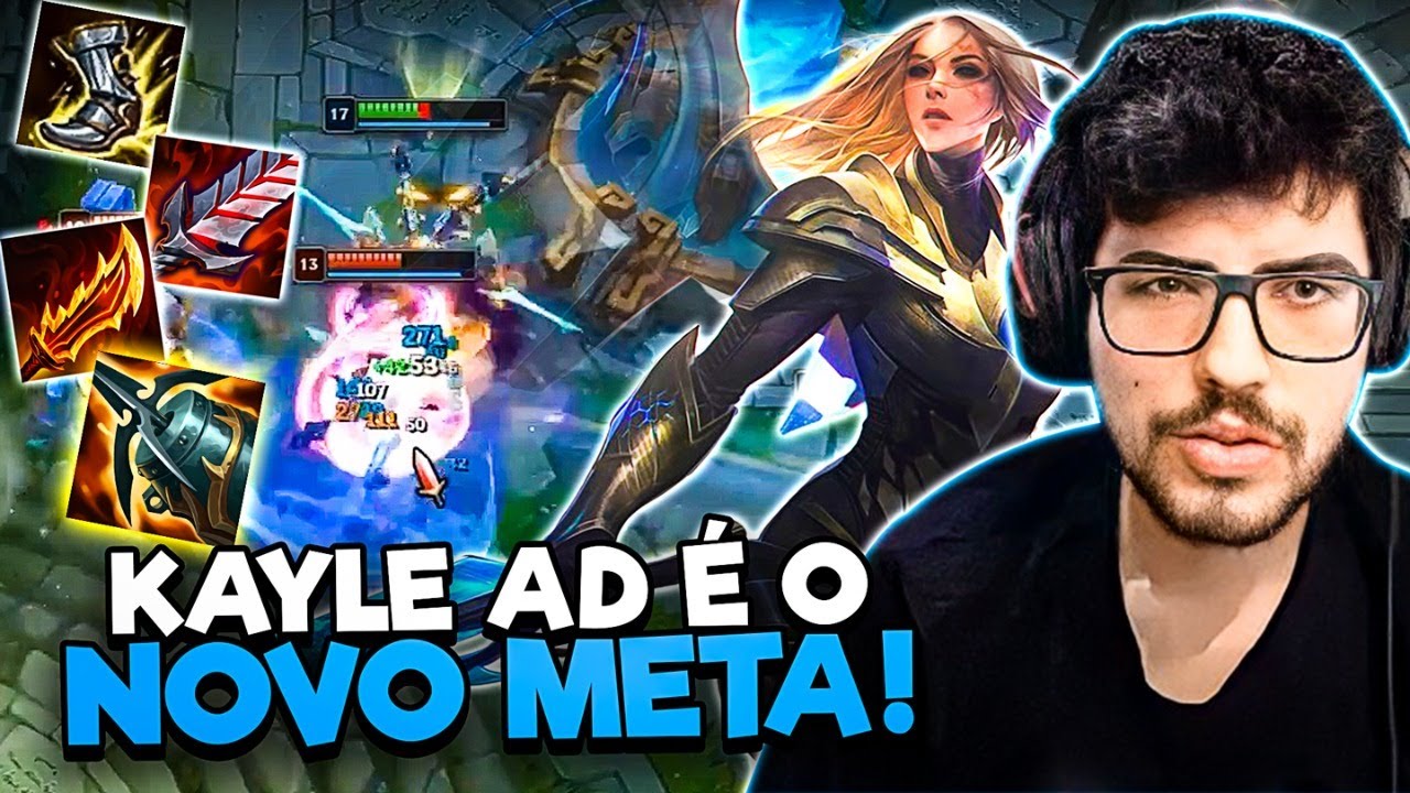KAYLE AD É O NOVO META DA PRESEASON 2021! SOLOQ DESAFIANTE!