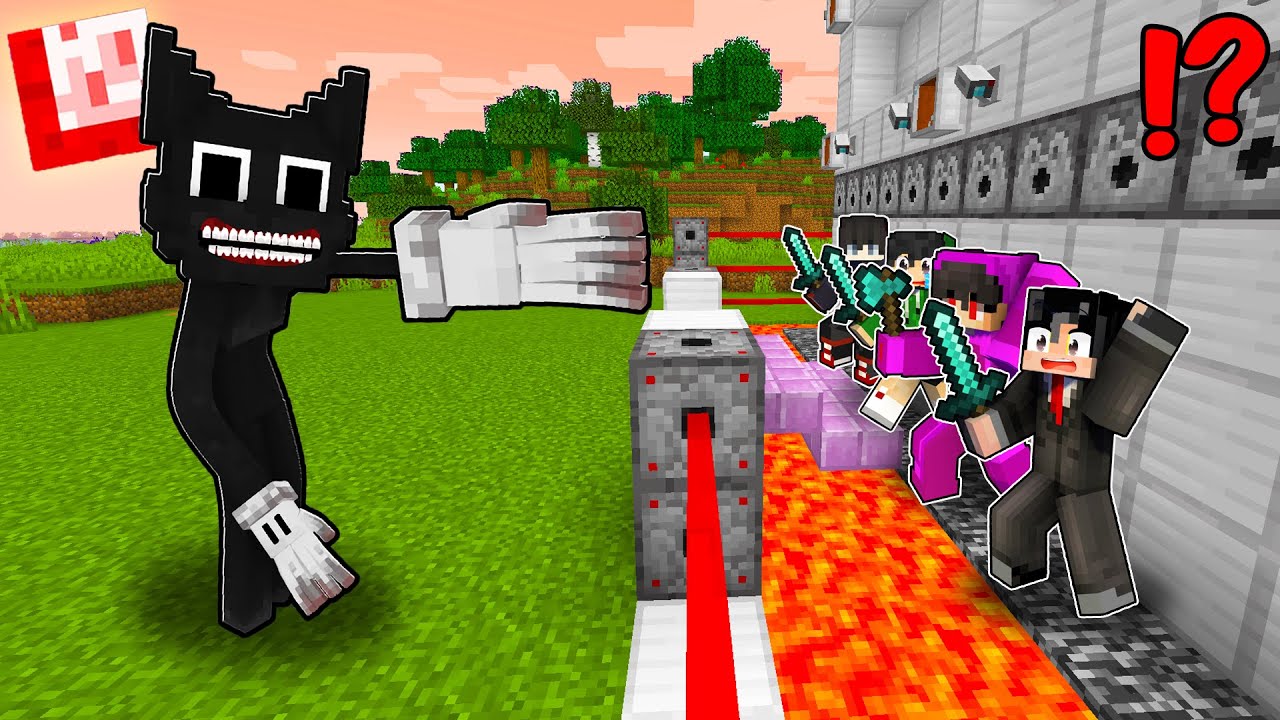 Cartoon Cat VS Most Secure House | Minecraft! OMOCITY (Tagalog)