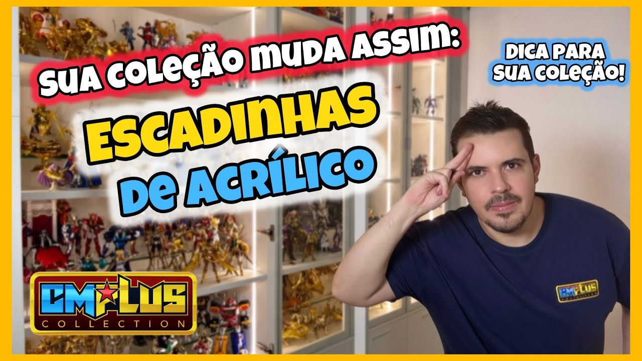 Escadinhas de Acrílico: A Melhor Forma de Expor Sua Coleção