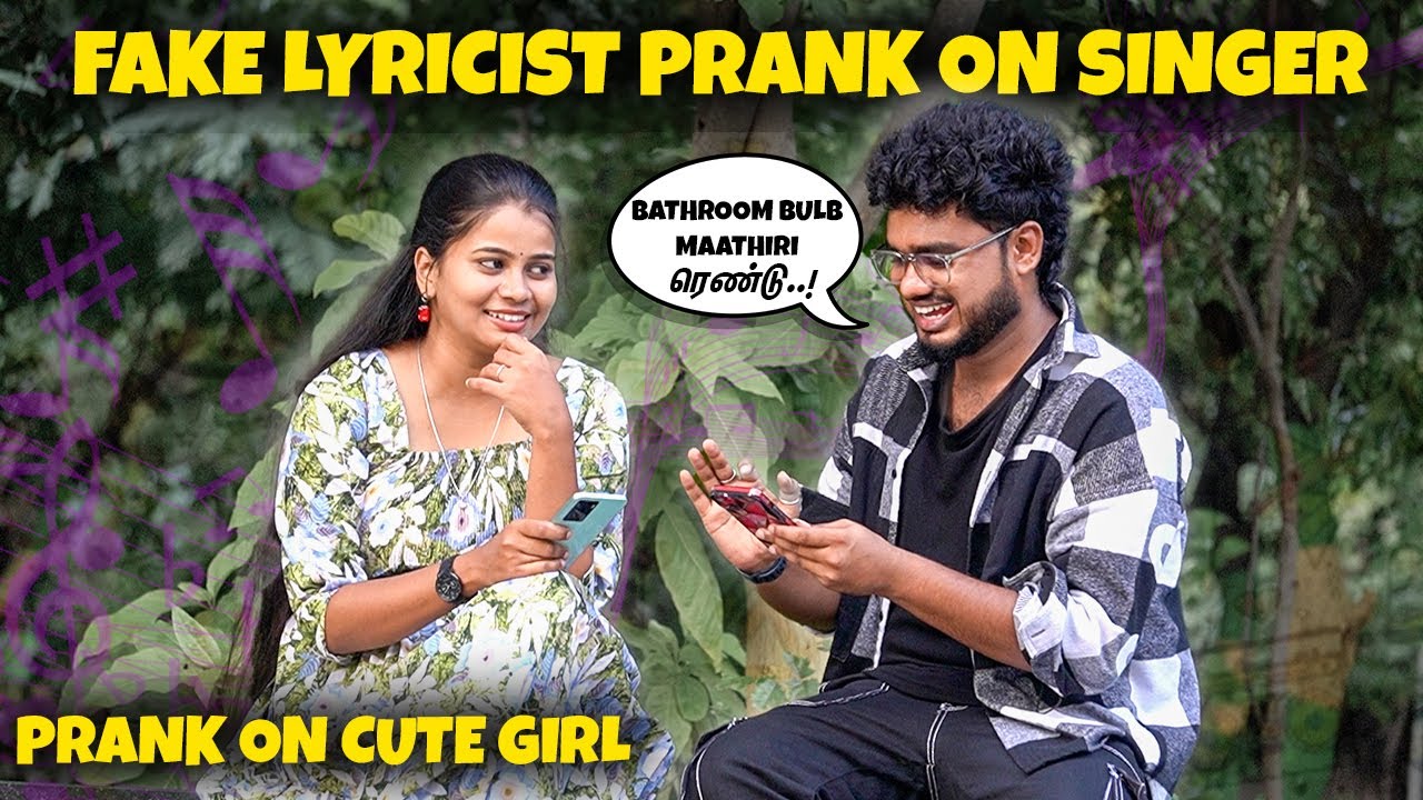 Fake Lyricist Prank On Cute Singer💕She Got Impressed🥰 @Nellai360