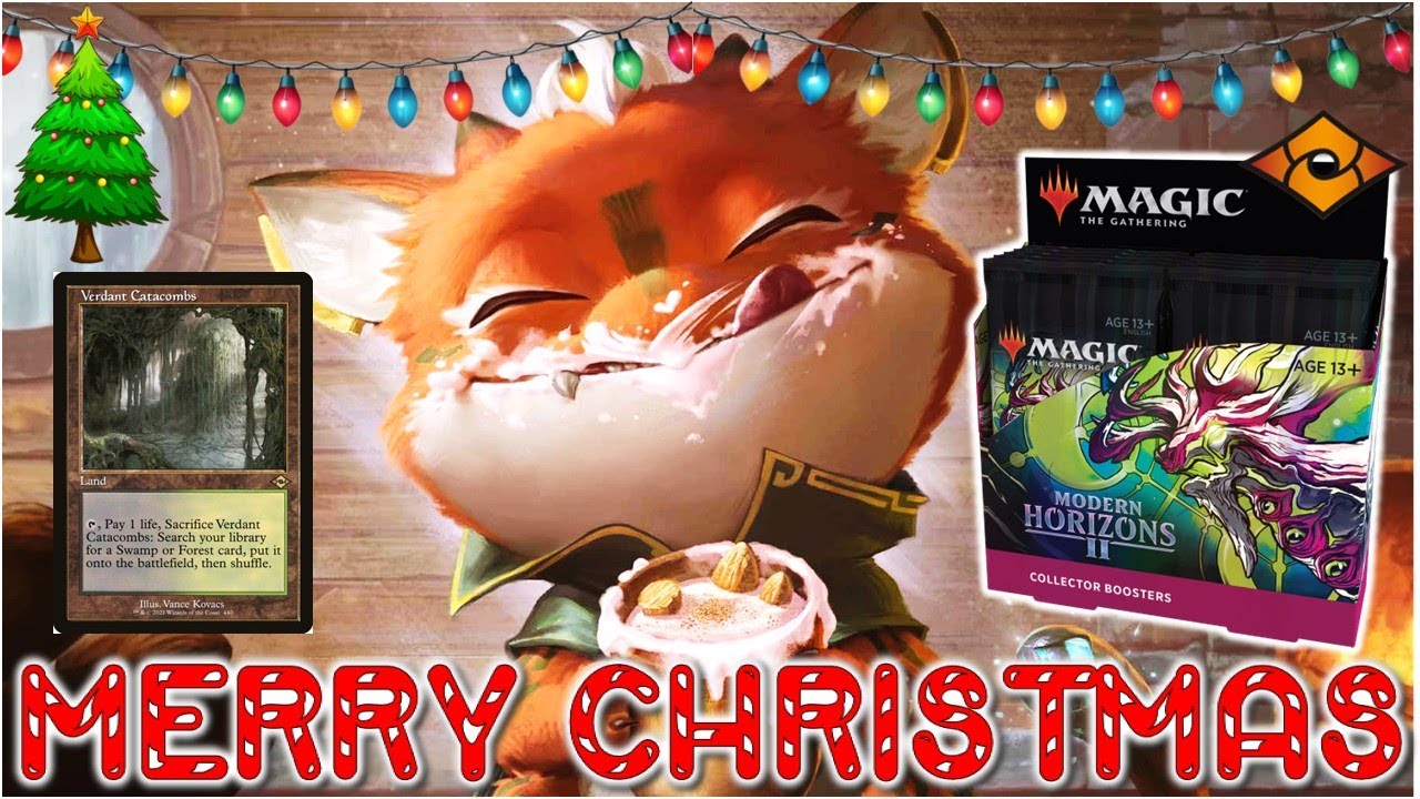 Счастливого Рождества! Распаковка коллекционного бустера Modern Horizons 2!