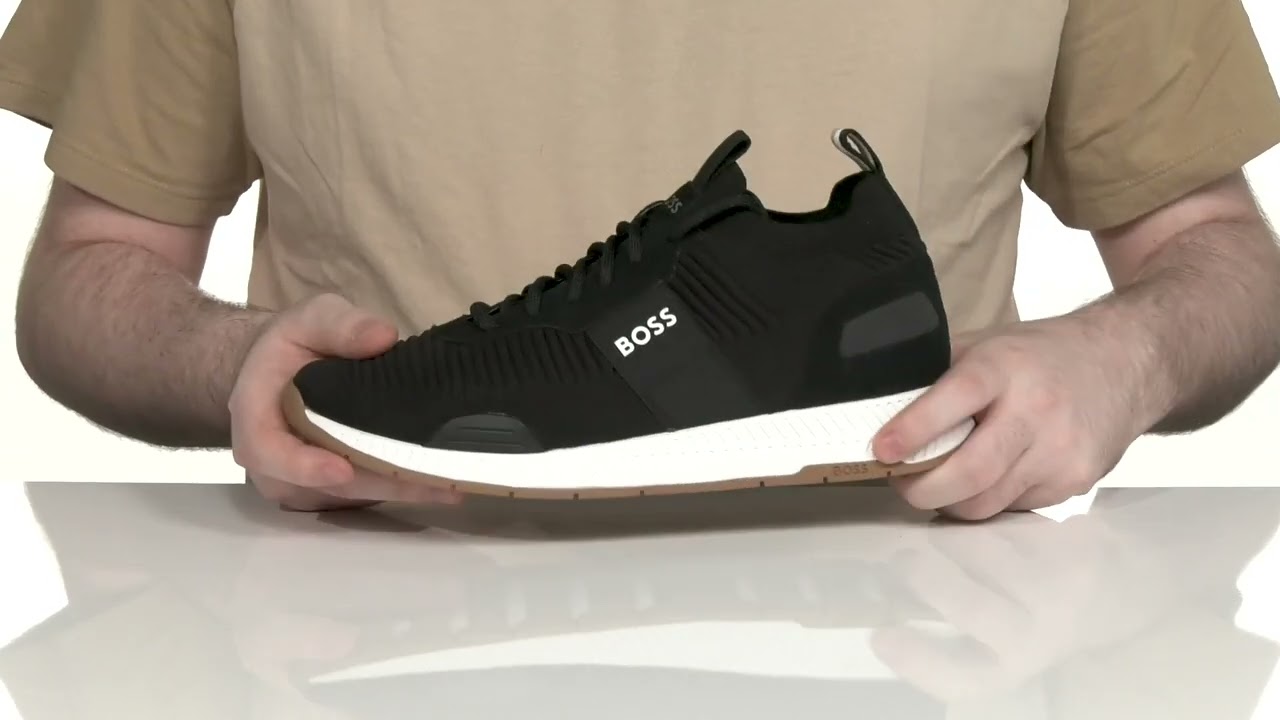 Кроссовки BOSS Hugo Boss из титанового нейлона Артикул: 9618492
