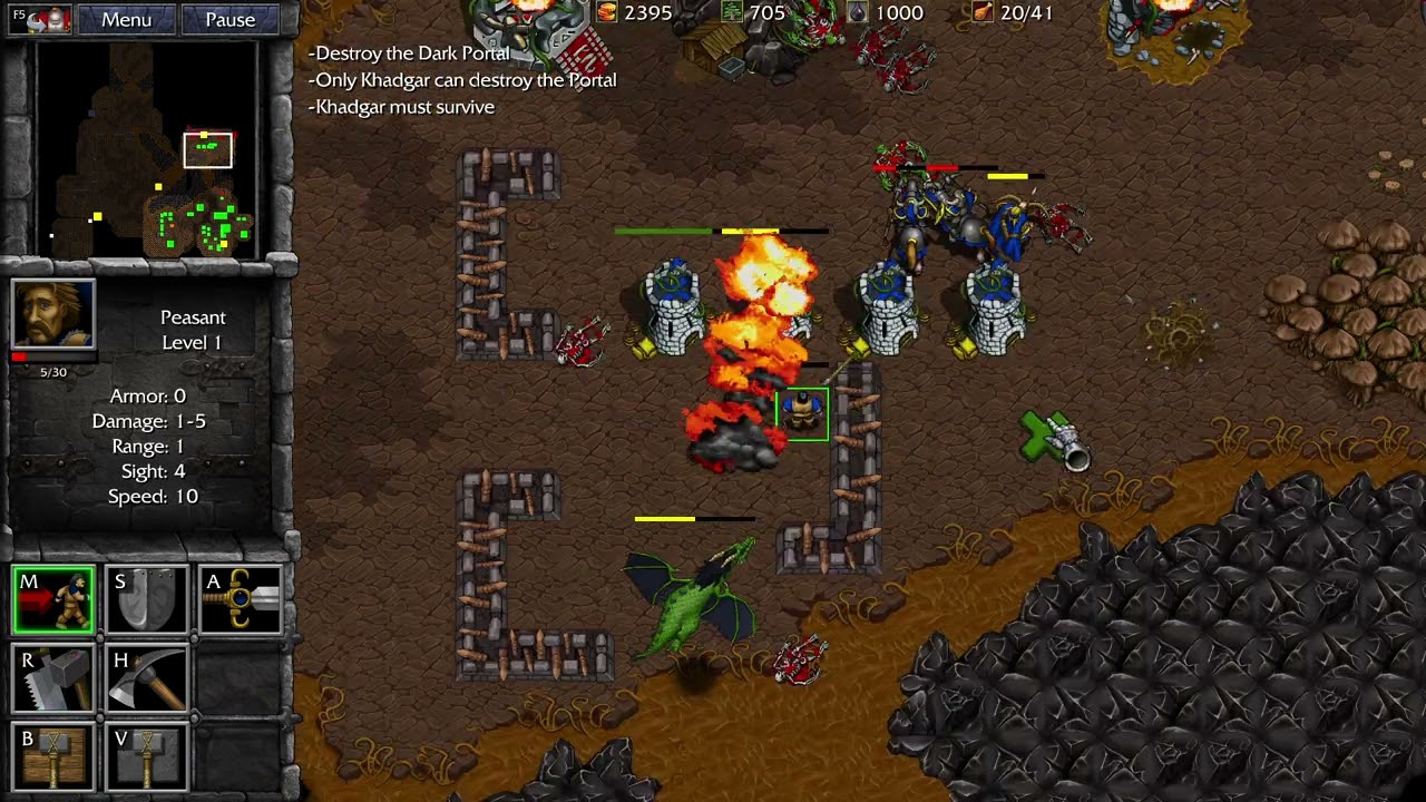 Warcraft 2 Remaster BtDP - Human 12: The Bitter Taste of Victory (Daife difficulty)