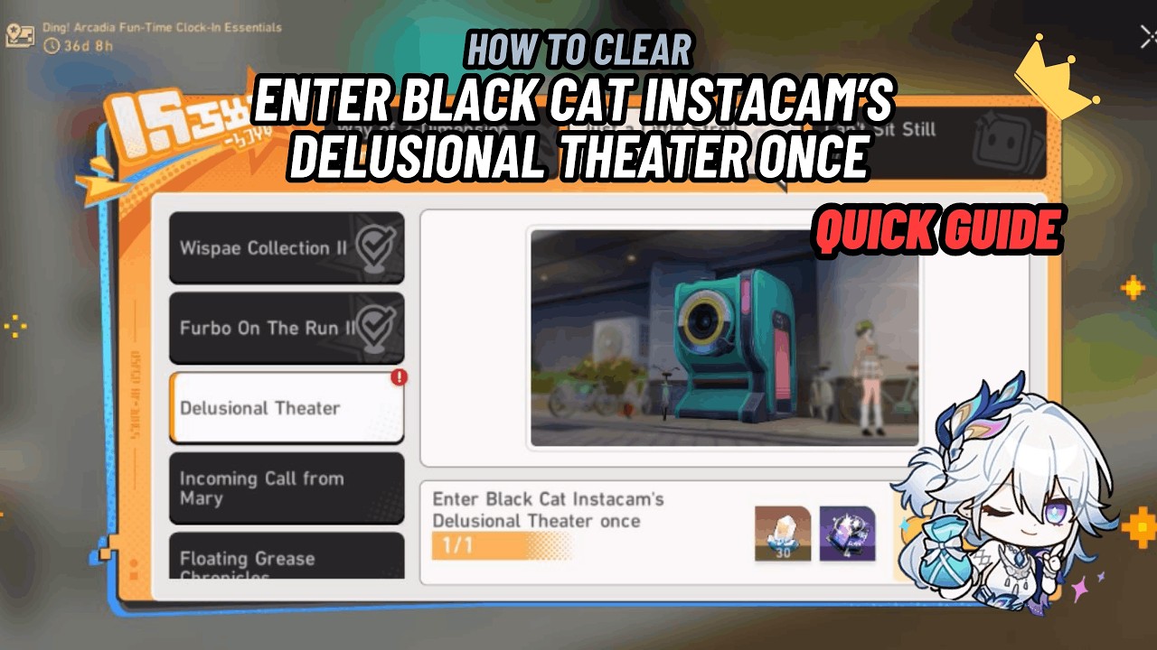 Enter Black Cat Instacam&rsquo;s Delusional Theater Once | Quick Guide | Honkai: Star Rail 4.0 Planarcadia