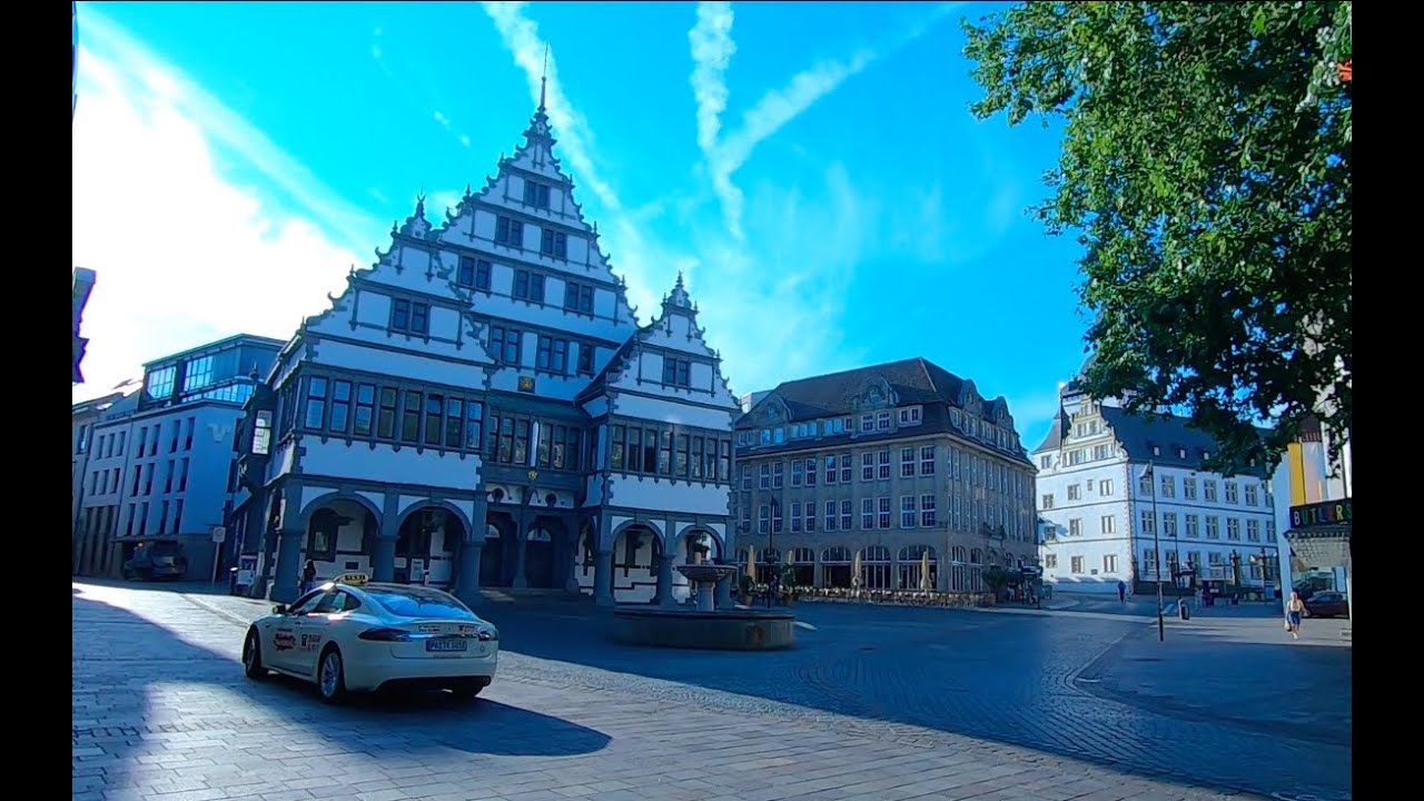 [HD] Walkthrough: Paderborn, Germany - Early Hour
