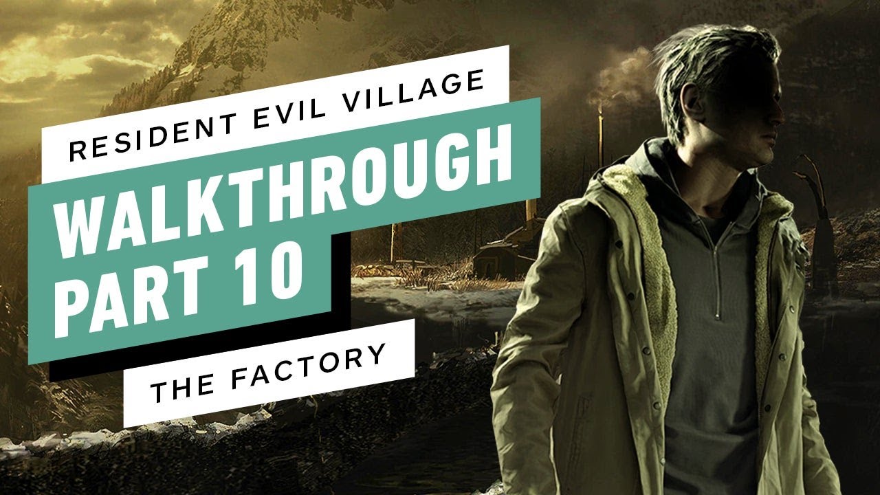 Resident Evil Village Gameplay Walkthrough Part 10 – Heisenberg's Factory | No Commentary