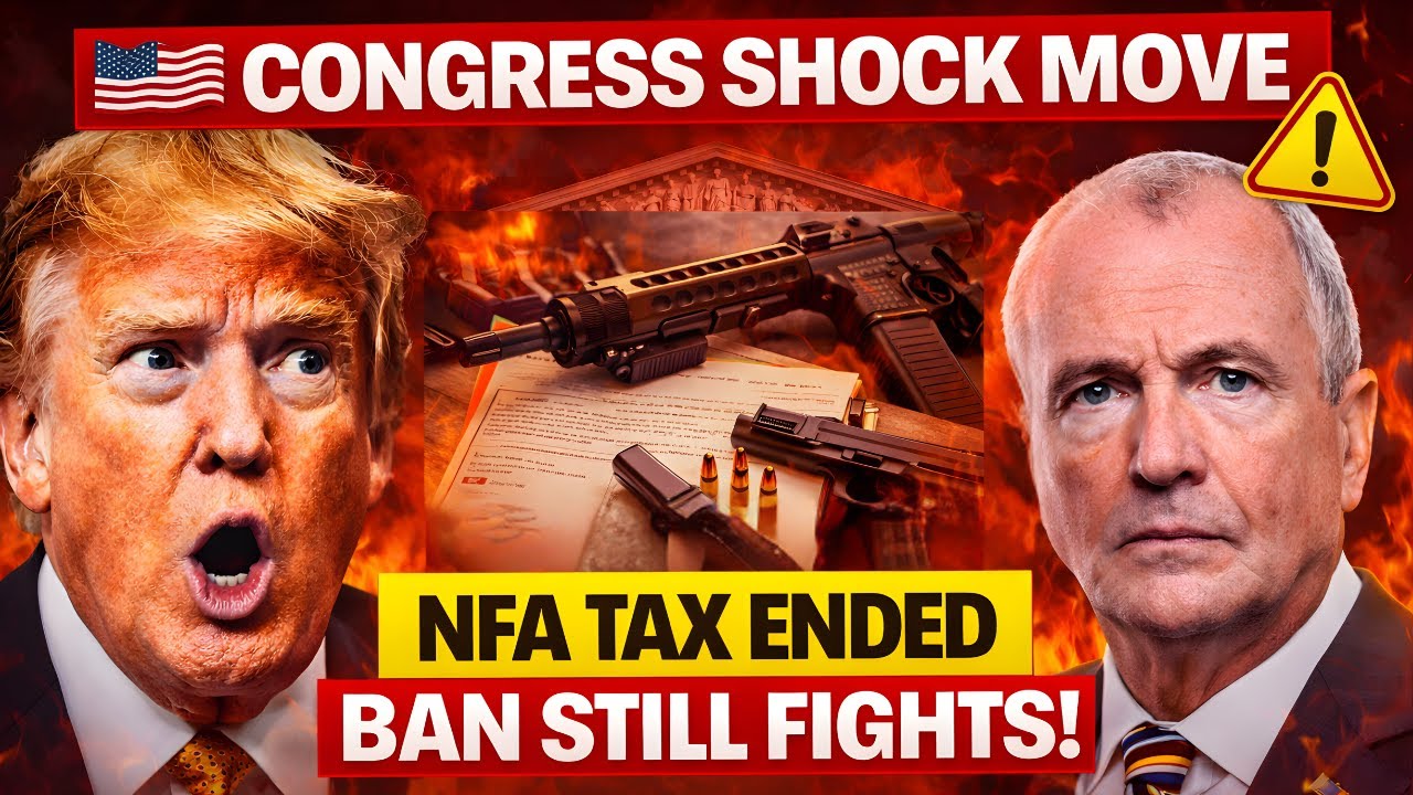 Congress Eliminated NFA Tax - Now New Jersey Fights to Keep SBR Ban | FPC vs Platkin Explained