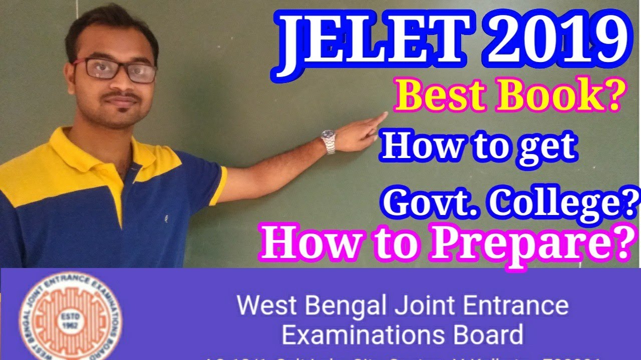How to crack WBJEE JELET 2019 & Best book for JELET.