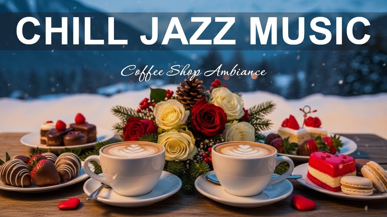 Chill Jazz Music ☕Relax Coffee Shop Ambiance Bossa Nova instrumental for Start the Morning