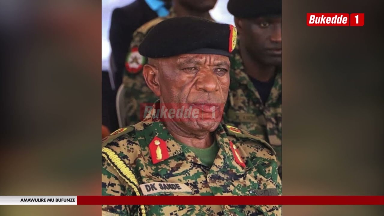 Agabuuti Abadde akulira enkambi y'e Kasajjagirwa afudde kibwatukira ng'ajja okusabira Gen.Takirwa