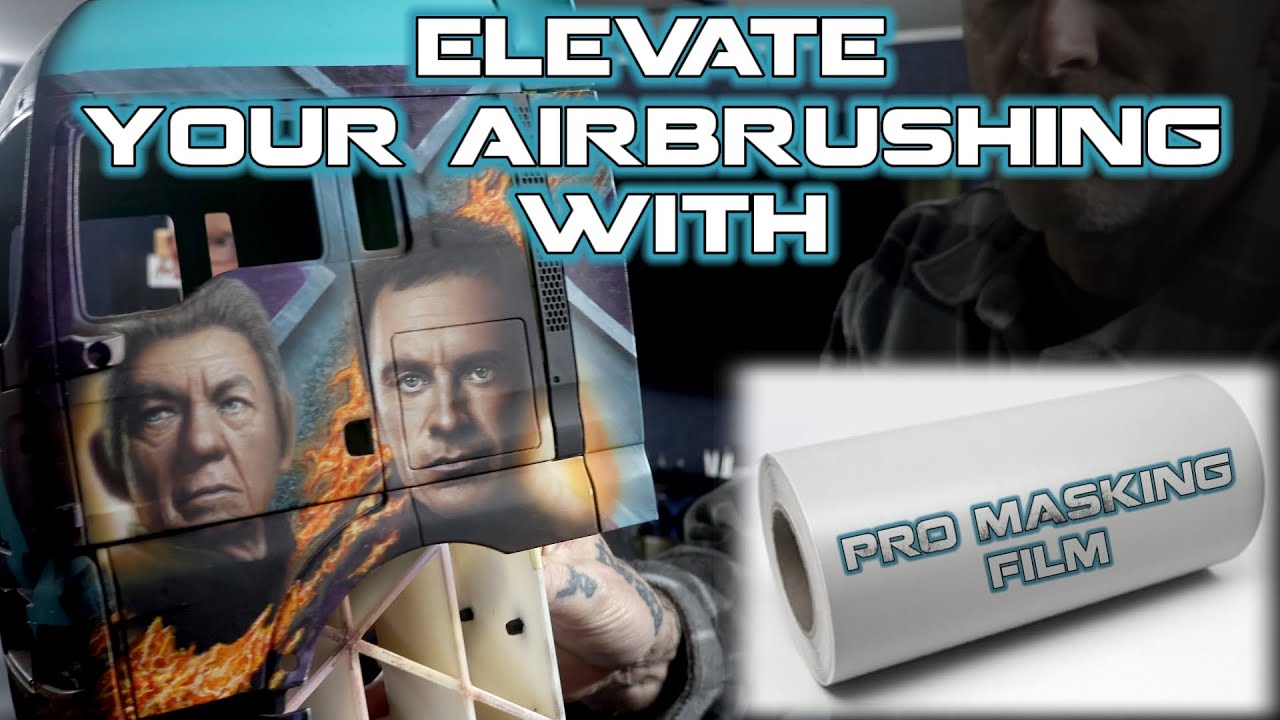 Pro masking film takes your airbrushing to the next level