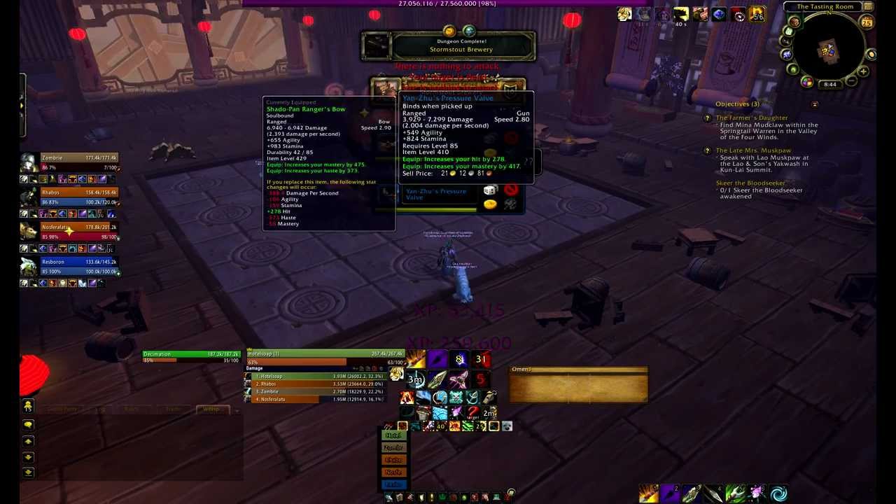 Getting server first 90 hunter