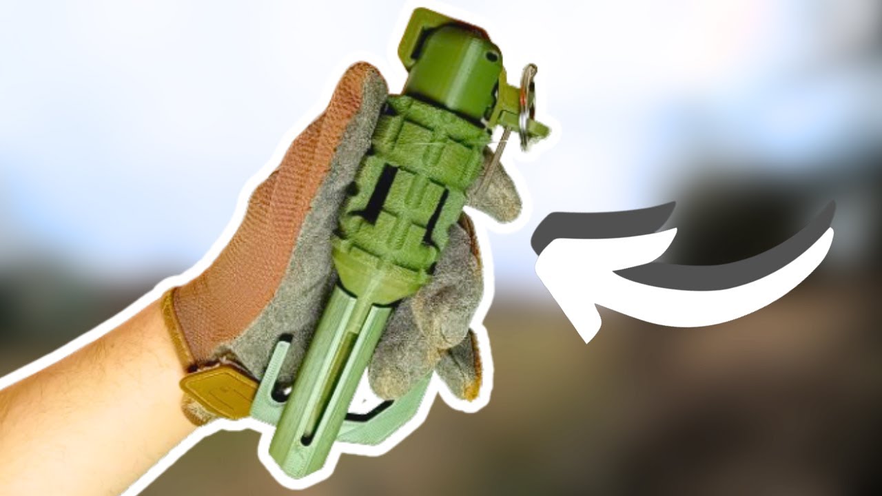 Is This The ULTIMATE 3D-Printed Airsoft Land Mine? (Sidewinder Cap Tripwire Stake Mine)