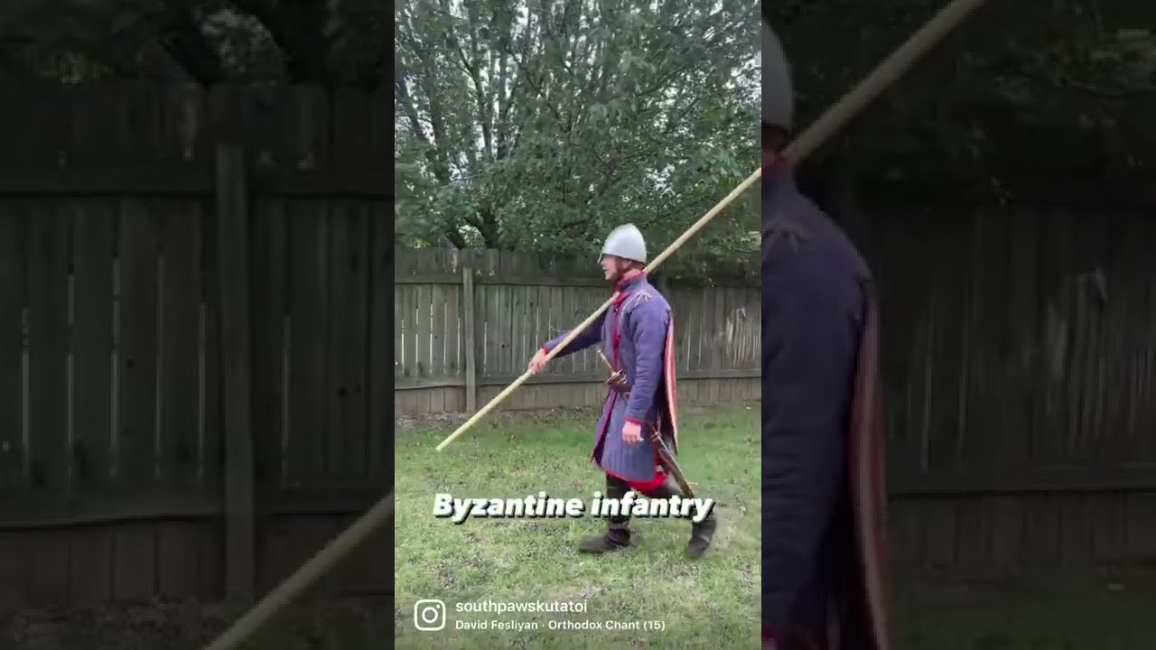 Byzantine Infantry from around 1000ad
