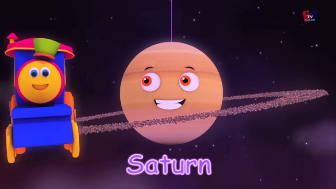 บ๊อบรถไฟ | ดาวเคราะห์เพลง | ระบบสุริยะในภาษาไทย | Learn 9 Planets | Educational Rhyme | Planets Song