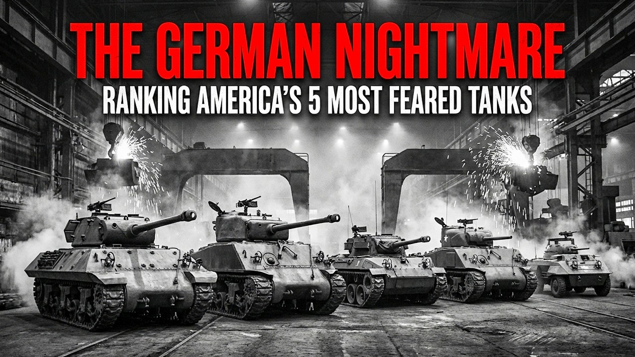 Why German Tankers Were TERRIFIED of These 5 US Tanks