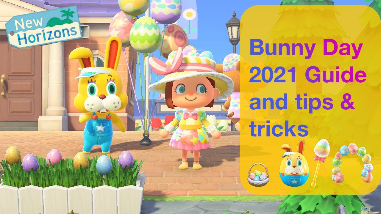 Bunny Day 2021 Guide Tips & Tricks Final DIY recipes & Items | ACNH