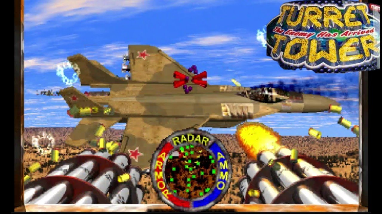 Turret Tower playthrough | NAMCO 2001 | MAME full gameplay
