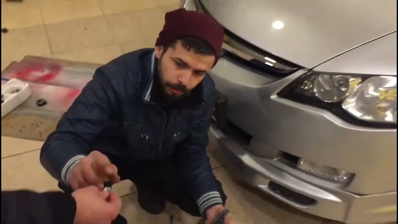 Honda Cıvıc FD6 sis Ledi montajı, KO OTO AKSESUAR, araca özel sis lambası