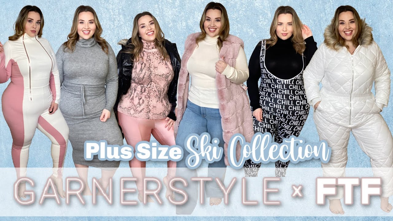 Plus Size Ski & Snow Collection - Garnerstyle X FTF Try On HAUL | Sarah Rae Vargas