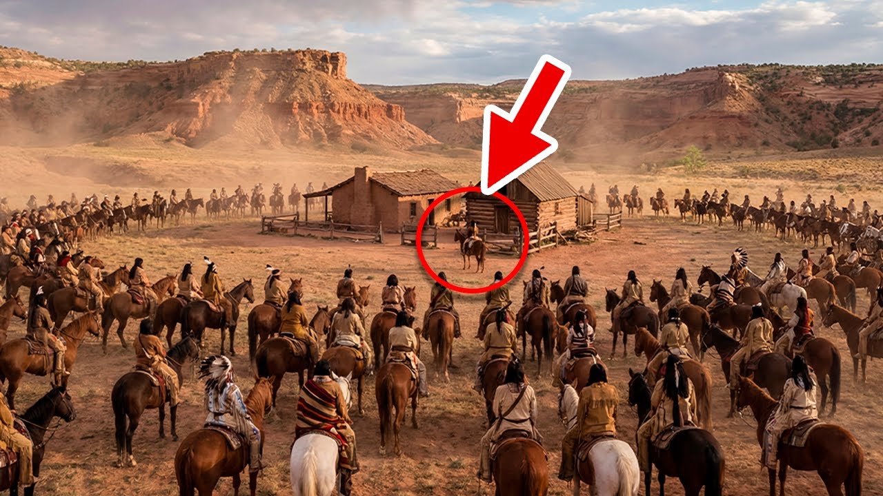 He Saved a Dying Native Woman… Days Later, 400 Warriors Surrounded His Ranch