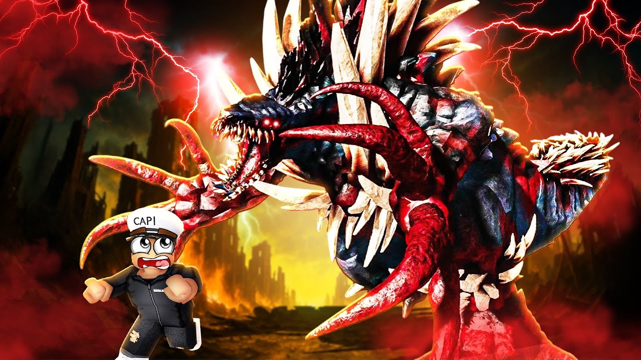 EVIL GODZILLA DESTROYS EVERTHING in ROBLOX