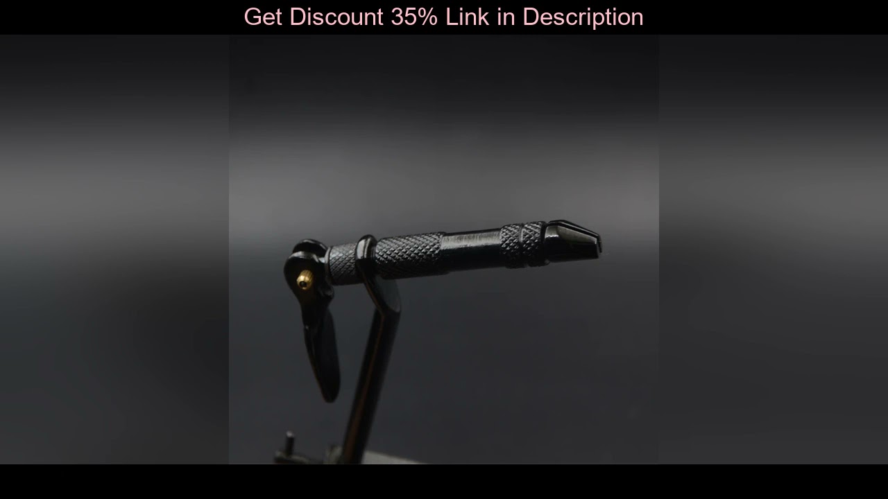 Best CONTEMPLATOR 360&deg;Rotation Easy Operating Iron Fly Tying AA Vise With Standard Disc Bobbin Hold