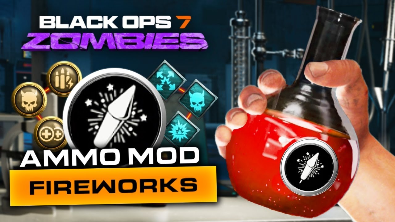 Фейерверк в Black Ops 7 Zombies СЛОМАН!!!