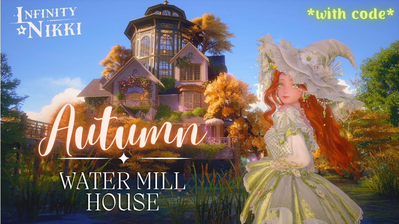 Infinity Nikki | Autumn Water Mill House Showcase 🍂 | Casa Cozy y Estilo Otoñal en Infinity Nikki
