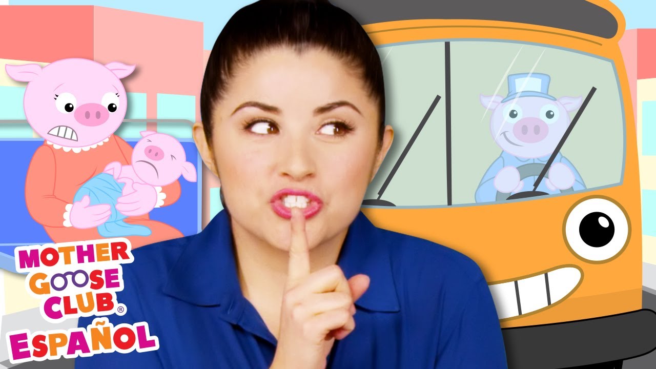 Las Ruedas de Este Bus + Más | Mother Goose Club en Español