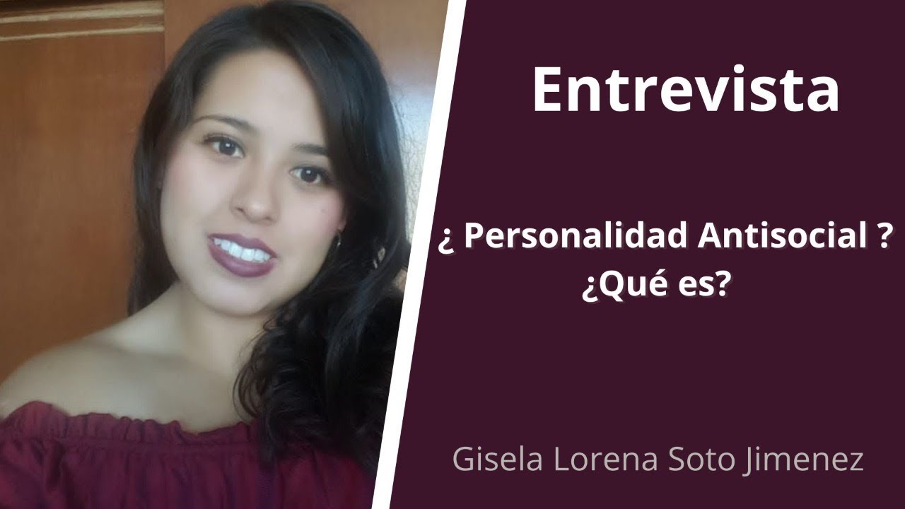 ¿Personalidad antisocial? ¿Qué es?