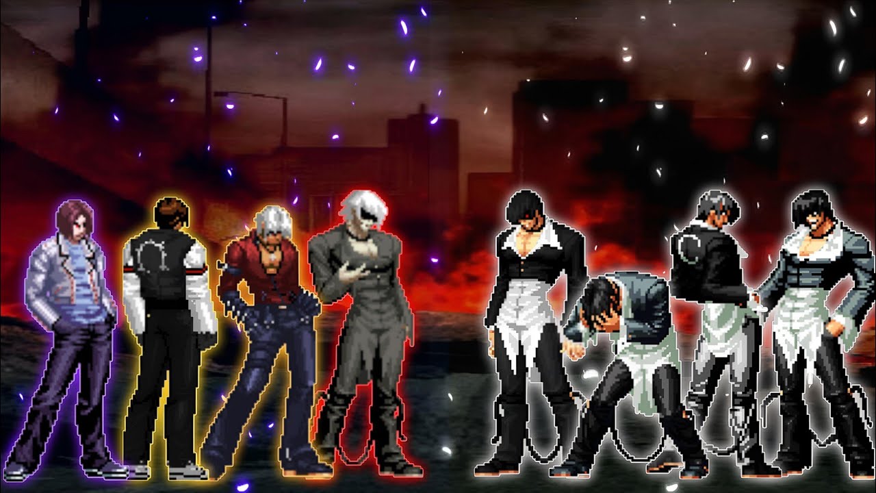 [KOF Mugen] True Kychiel Team VS. Flames Iori Team (Friendly Match)