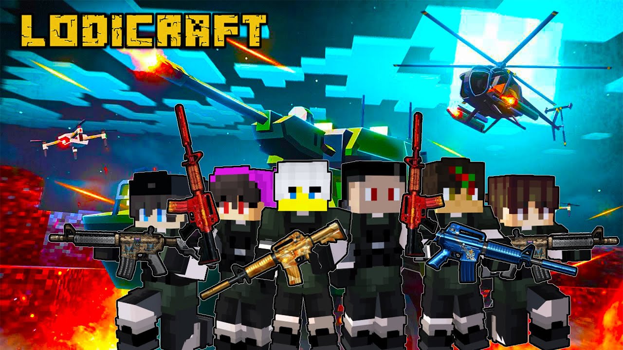 Protecting LODI ISLAND from 1,000,000 BLACK SOLDIER in Mincecraft. (TAGALOG)