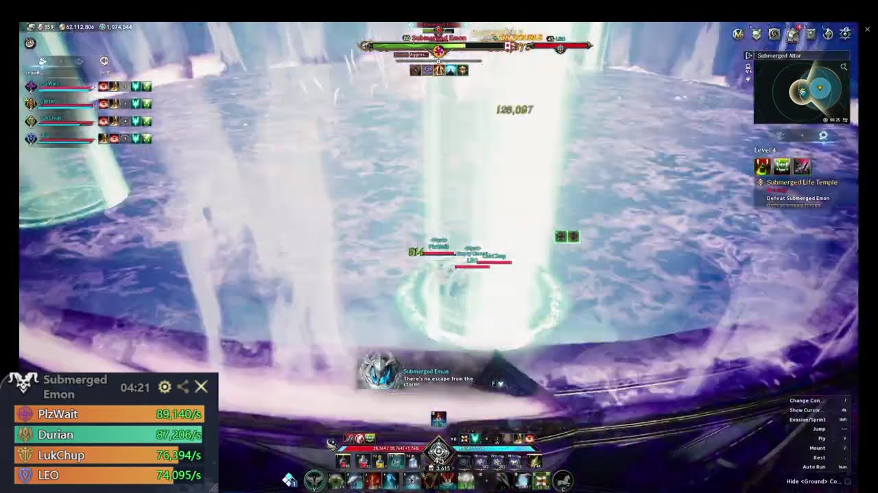 [AION2] Stage4 Submerged Life Temple - Elementalist [วิธีเล่นและอธิบายเมค]