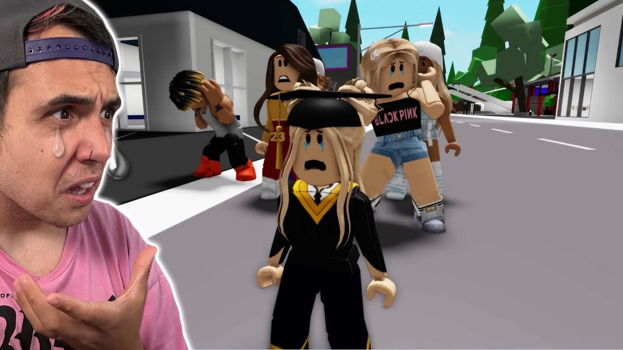 Mi Triste Graduación !! Historia Para Llorar en Brookhaven Roblox