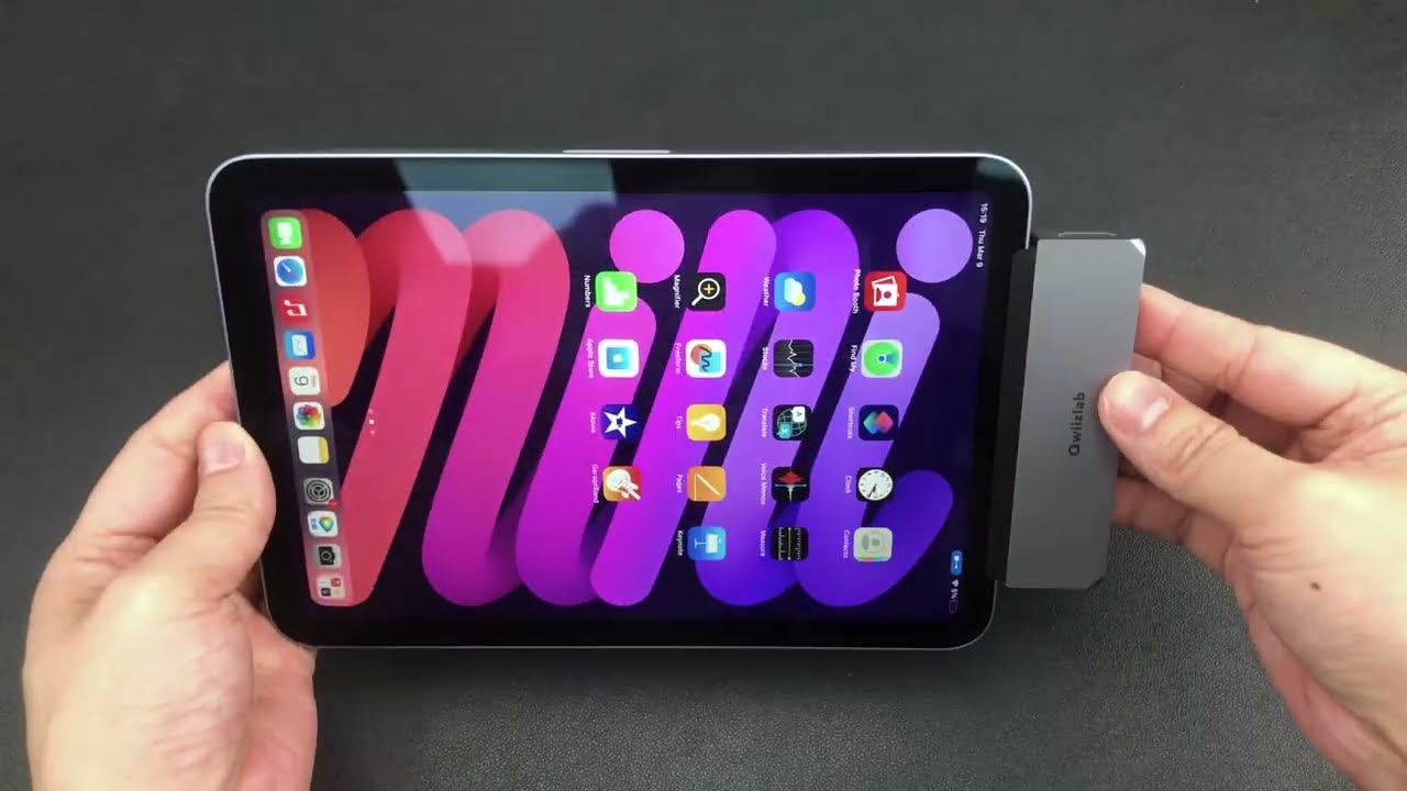 Use Qwiizlab USB-C Hub on iPad Mini 6