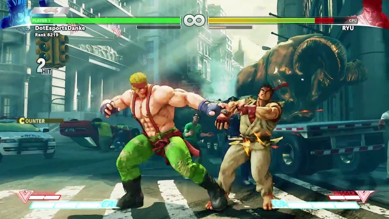 Street Fighter V: Alex Tech by Danke