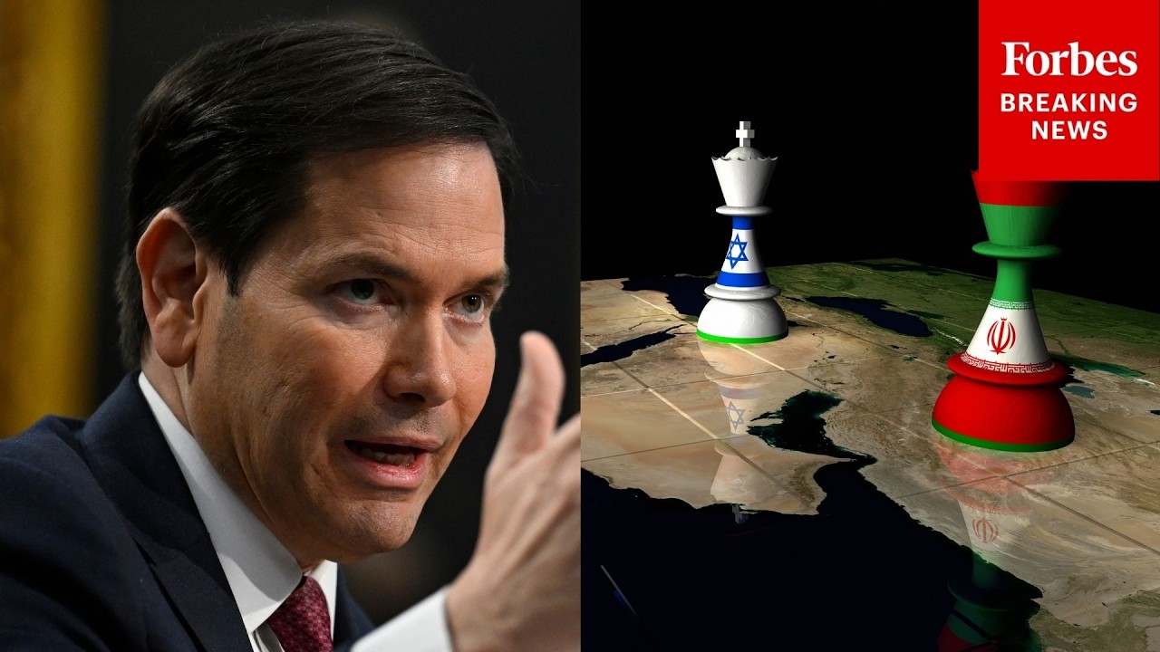JUST IN: Marco Rubio Denies That The US Went To War With Iran Because Of Israel