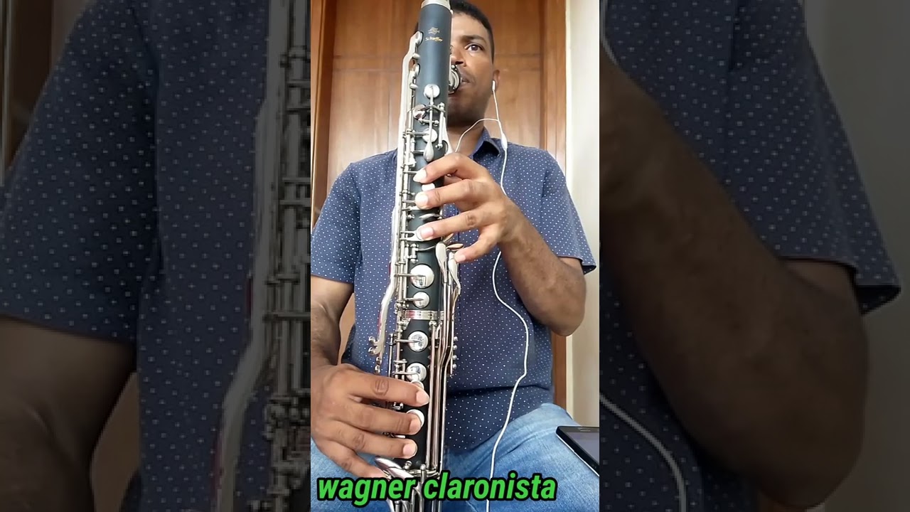 #CCB CLARONE BAIXO com  dó grave hino ccb  457 Comigo está Jesus